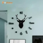 Deer Wall Clock Animal Theme Clocks