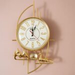 Desert Theme Decorative Wall Clock with Deer