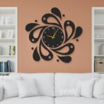 Modern Abstract Wall Clock Design