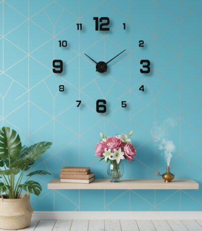 Wall Clock Num Clock Stylish Clock Wall for Room