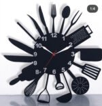 Kitchen 3D Acrylic Wall Clock