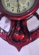 Anchor Wall Clock With Pendulum Golden Dial Antique Model
