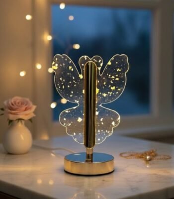BUTTERFLY TABLE LAMP Creative LED Light Table Lamp for Bedside Decor