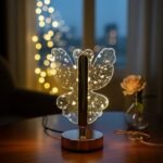 BUTTERFLY TABLE LAMP Creative LED Light Table Lamp for Bedside Decor