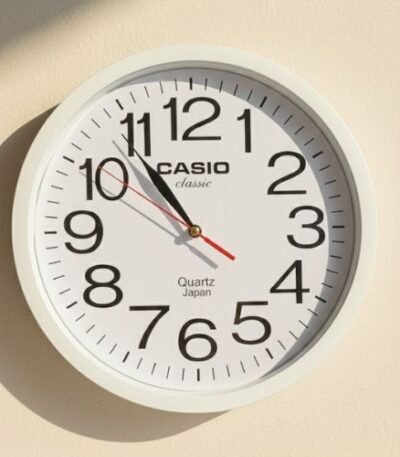 Casio Classic White Quartz Wall Clock