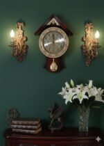 Classic Regal Pendulum Wall Clock