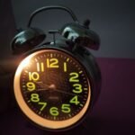 Classic Twin Bell Alarm Clock for Heavy Sleepers Adults Battery Operated Loud Bedside Clock with Luminous Numbers