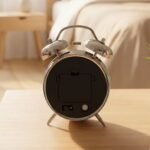 Classic Twin Bell Alarm Clock for Heavy Sleepers Adults Battery Operated Loud Bedside Clock with Luminous Numbers