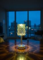 Crystal Cylinder LED Accent Light