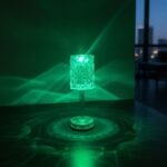 Crystal Cylinder LED Accent Light
