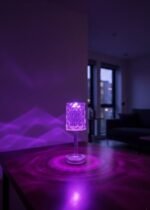 Crystal Cylinder LED Accent Light