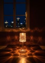 Crystal Cylinder LED Accent Light