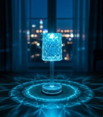 Crystal Cylinder LED Accent Light