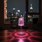 Crystal Cylinder LED Accent Light