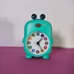Cute Cartoon Alarm Clock for Kids Colorful Numbers Learning Time Teaching Clock for Children Bedroom