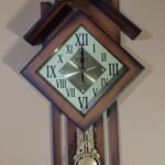 Orignal Wood Pendulum Clock Cuckoo Style Clock Rusti Wall Clock