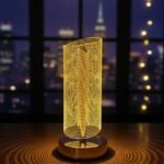 Unique Layered 3D-Building Design LEDNight Light Multi Layered LED Shadow Box