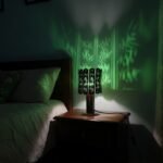 Wooden Table Lamp Light for Bedroom and Home Decor