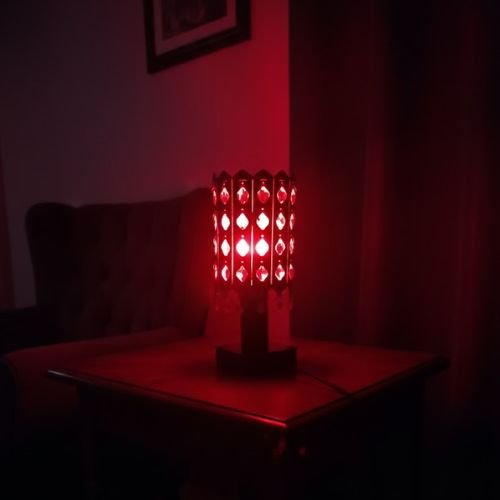 Wooden Table Lamp for Bedroom and Home Decor