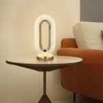 Luxury Oval Modern Desk Lamp