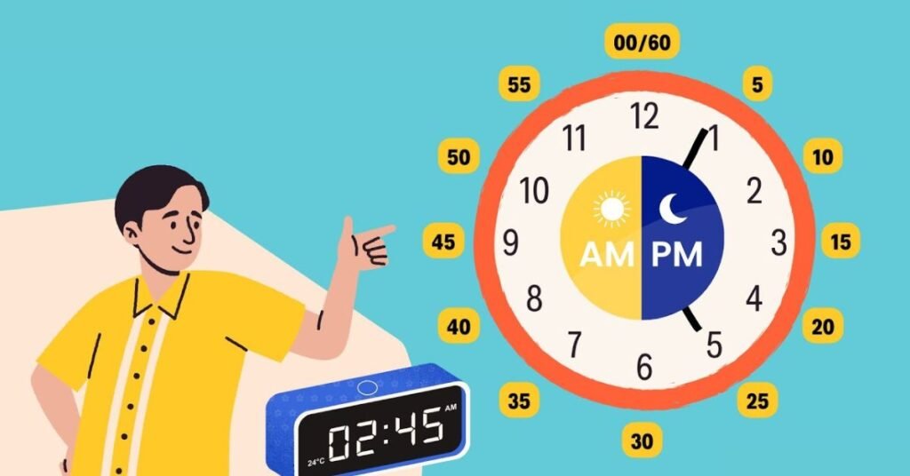what is am and pm in clock